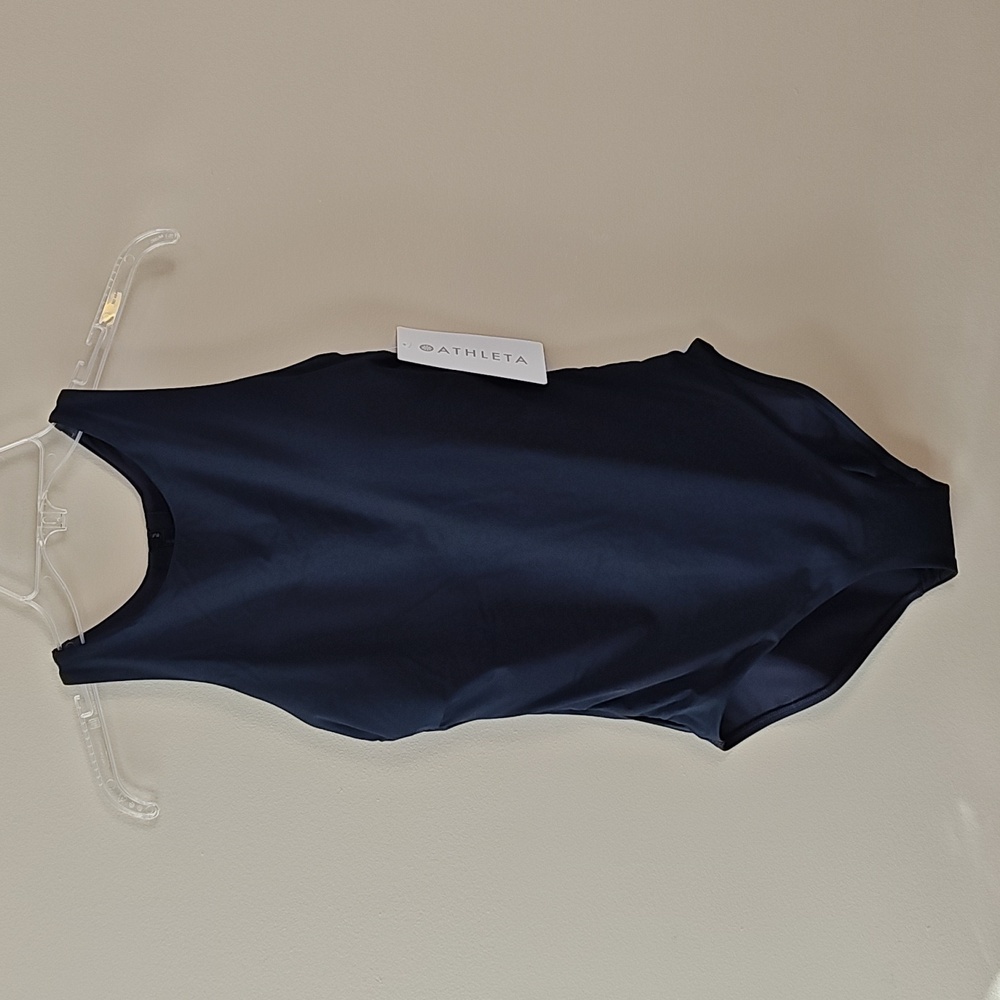 NWT Athleta Maldives Black One Piece Swimsuit
